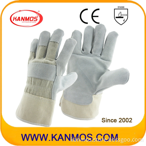 Industrial Safety Cowhide Split Leather Work Gloves (11003)
